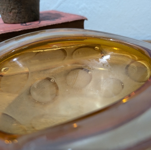 Alfredo Barbini VAMSA Sfumato And Root beer Murano Glass Bowl; Mid Century - Picture 3 of 7